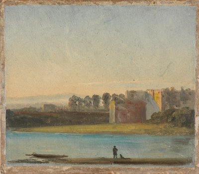 Vista sobre el Elba de Johan Christian Dahl